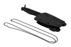 ANV Knives P100 Sleipner Cerakote, Grey Paracord, P100-038, Black Kydex Sheath, Neck Knife 13 ANV Knives P100 Sleipner Cerakote, Grey Paracord, P100-038, Black Kydex Sheath, Neck Knife -Knifeshop ANVP100 038 06 anv