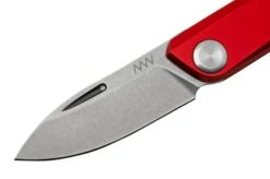 ANV Z050 Sleipner, Red Handle, Z050-002, Slipjoint Pocket Knife 10 ANV Z050 Sleipner, Red Handle, Z050-002, Slipjoint Pocket Knife -Knifeshop ANVZ050 002 03 anv