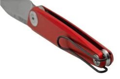 ANV Z050 Sleipner, Red Handle, Z050-002, Slipjoint Pocket Knife 11 ANV Z050 Sleipner, Red Handle, Z050-002, Slipjoint Pocket Knife -Knifeshop ANVZ050 002 04 anv