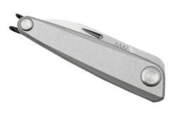 ANV Z050 Sleipner, Silver Handle, Z050-003, Slipjoint Pocket Knife -Knifeshop ANVZ050 003 06 anv