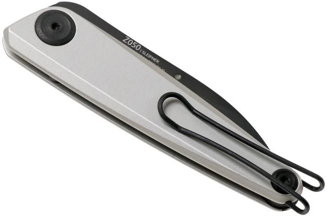 ANV Z050 Sleipner, DLC, Dural Silver, Z050-005, Slipjoint Pocket Knife 6 ANV Z050 Sleipner, DLC, Dural Silver, Z050-005, Slipjoint Pocket Knife - Image 4