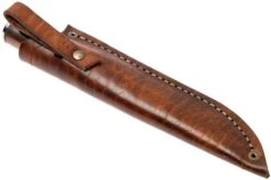Autine Hunting Knife, Rosewood, Mirror Polish D2, RH Sheath, Hunting Knife -Knifeshop AT HUNTING 08 autine at hunting 08
