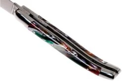 Laguiole En Aubrac 10 Cm Pocket Knife Harlequin Acrylic, L0210ARLI-FSI1 -Knifeshop AUL0210ARLI FSI1 05 laguiole en aubrac aul0210arli fsi1 05