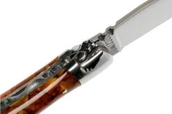 Laguiole En Aubrac L0210PPCI/FSI1 Popcorn Inlays Laguiole Knife -Knifeshop AUL0210PPCI FSI1 06 laguiole en aubrac