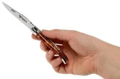 Laguiole En Aubrac L0210PPCI/FSI1 Popcorn Inlays Laguiole Knife -Knifeshop AUL0210PPCI FSI1 08 laguiole en aubrac