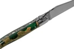 Laguiole En Aubrac Green Cholla Cactus L0212CA9IF Cactus Wood, Polished, Laguiole Pocket Knife, 12 Cm -Knifeshop AUL0212CA9IF 06 laguioleaubrac