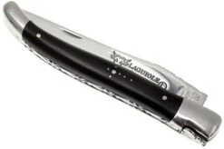 Laguiole En Aubrac HP 12cm Ebony Hand-filed L0212EBH-FSI1 -Knifeshop AUL0212EBH FSI1 03 laguiole en aubrac aul0212ebh fsi1 03