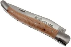 Laguiole En Aubrac Classic 12cm Juniper L0212GEI-FSB1 -Knifeshop AUL0212GEI FSB1 03 laguiole en aubrac aul0212gei fsb1 03