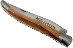 Laguiole En Aubrac Classic 12cm Olive Wood L0212OLI-FSB1 -Knifeshop AUL0212OLI FSB1 03 laguiole en aubrac aul0212oli fsb1 03