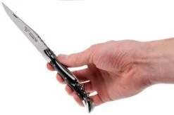 Laguiole En Aubrac 12 Cm Pocket Knife With Corkscrew Horn, L0312CPI-SSI1 -Knifeshop AUL0312CPI SSI1 09 laguiole en aubrac aul0312cpi ssi1 09