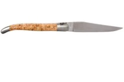 Laguiole En Aubrac 12cm Double Plates, Hand-filed Chestnut, L0712NWI-FSB1 11 Laguiole En Aubrac 12cm Double Plates, Hand-filed Chestnut, L0712NWI-FSB1 -Knifeshop AUL0712NWI FSB1 02 laguiole en aubrac aul0712nwi fsb1 02