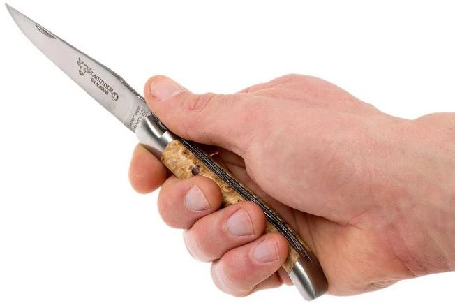 Laguiole En Aubrac 12cm Double Plates, Hand-filed Chestnut, L0712NWI-FSB1 10 Laguiole En Aubrac 12cm Double Plates, Hand-filed Chestnut, L0712NWI-FSB1 - Image 8