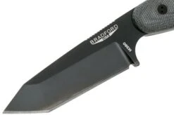 Bradford Guardian 3.5T Tanto, 3D Black Micarta Guardian 3.5T M390, Black DLC 3.5T-101B -Knifeshop BDK 35T 101B 03 bradford knives