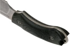 Bradford Guardian 4FE, 3D Black Micarta Guardian 4 M390, Sabre Stonewashed False Edge 4FE-101 -Knifeshop BDK 4FE 101 04 bradford knives