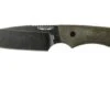Bradford Knives 3D OD Green Micarta, Guardian4, Sabre, Nimbus Finish, Black Fasteners -Knifeshop BDK 4S 102N 01 bradford knives