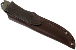 Bradford Knives 3D OD Green Micarta, Guardian4, Sabre, Nimbus Finish, Black Fasteners -Knifeshop BDK 4S 102N 08 bradford knives