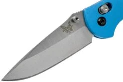 Benchmade Mini-Griptilian 556-BLU-S30V Pocket Knife, Mel Pardue Design -Knifeshop BE556 BLU S30V 03 benchmade