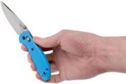 Benchmade Mini-Griptilian 556-BLU-S30V Pocket Knife, Mel Pardue Design -Knifeshop BE556 BLU S30V 08 benchmade