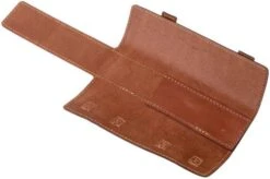 Böker Roll-Up Case Brown, Travelling Case For Straight Razors 090014 -Knifeshop BO090014 03 boker bo090014 03