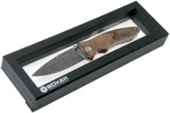 Böker Tirpitz Damast Wood Limited Edition 110192DAM Pocket Knife -Knifeshop BO110192DAM 09 boker