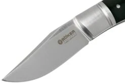 Böker Boxer 111028 Micarta Gentleman's Knife, Raphael Durand Design -Knifeshop BO111028 03 boker