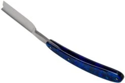 Böker Manufaktur Blue Shell 140557 Straight Razor -Knifeshop BO140557 04 boker