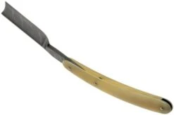 Böker Manufaktur Damascus Horn Straight Razor 140623DAM -Knifeshop BO140623DAM 04 boker