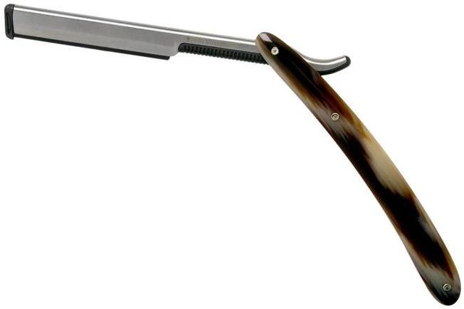 Böker Barberette Horn Set 140905SET Shaving Set With Shavette 4 Böker Barberette Horn Set 140905SET Shaving Set With Shavette - Image 2