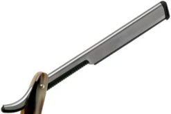 Böker Barberette Horn 140905 Shavette -Knifeshop BO140905 04 boker