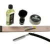 Böker Manufaktur Classic Black Starter Set 141207SET, Straight Razor -Knifeshop BO141207SET 01 boker
