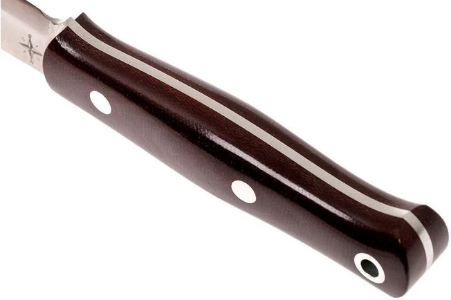 Bark River Ultra-Lite Bushcrafter CPM 3V, Burgundy Canvas Micarta 6 Bark River Ultra-Lite Bushcrafter CPM 3V, Burgundy Canvas Micarta - Image 4