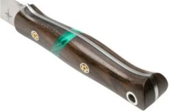 Bark River Ultra-Lite Bushcrafter CPM 3V Zericote, Jade Malachite Spacer, Black Liners, Mosaic Pins 13 Bark River Ultra-Lite Bushcrafter CPM 3V Zericote, Jade Malachite Spacer, Black Liners, Mosaic Pins -Knifeshop BRK06 023ZE JMS BL MP 04 barkriver