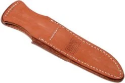 Bark River Gunny Scandi CPM 3V, Green Canvas Micarta, Brown Sheath -Knifeshop BRK07 024GNC 08 bark river brk07 024gnc 08