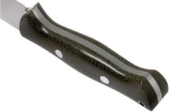 Bark River Bravo 1 A2 Green Canvas Micarta Rampless Bushcraft Knife -Knifeshop BRK07 112GCMR 04 bark river knives
