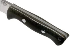 Bark River Bravo 1 A2 Green Canvas Micarta Rampless Bushcraft Knife -Knifeshop BRK07 112GCMR 05 bark river knives