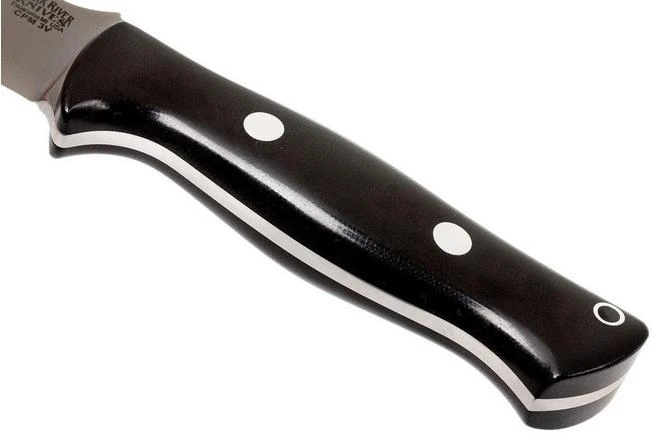 Bark River Bravo 1 LT CPM 3V, Black Canvas Micarta, Brown Sheath 6 Bark River Bravo 1 LT CPM 3V, Black Canvas Micarta, Brown Sheath - Image 4