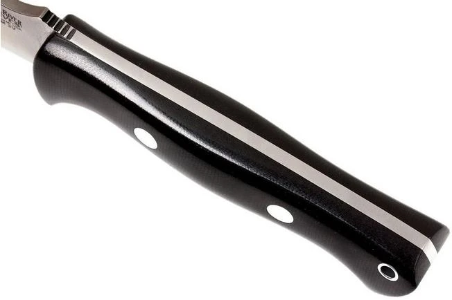 Bark River Bravo 1 LT CPM 3V, Black Canvas Micarta, Brown Sheath 7 Bark River Bravo 1 LT CPM 3V, Black Canvas Micarta, Brown Sheath - Image 5