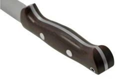 Bark River Bravo 1.2 LT CPM 3V Rampless, Burgundy Canvas Micarta Outdoor Knife -Knifeshop BRK07 129BGCMR 04 barkriver