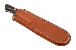 Bark River Bravo 1.2 LT CPM 3V Rampless, Burgundy Canvas Micarta Outdoor Knife -Knifeshop BRK07 129BGCMR 06 barkriver