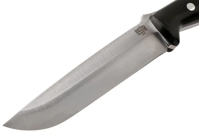 Bark River Bravo 2 A2 Black Canvas Micarta, Outdoor Knife 5 Bark River Bravo 2 A2 Black Canvas Micarta, Outdoor Knife - Image 3