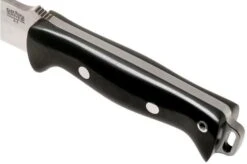 Bark River Bravo 2 A2 Black Canvas Micarta, Outdoor Knife 13 Bark River Bravo 2 A2 Black Canvas Micarta, Outdoor Knife -Knifeshop BRK07 211BCM 05 bark river knives