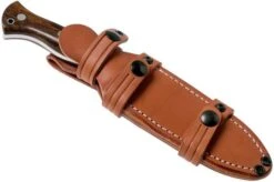 Bark River Cub CPM 3V, Desert Ironwood, Mosaic Pin Bushcraft Knife -Knifeshop BRK08 221DIW 07 bark river