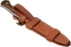 Bark River Cub CPM 3V, Desert Ironwood, Mosaic Pin Bushcraft Knife -Knifeshop BRK08 221DIW 08 bark river