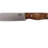 Bark River Sahara Hunter A2, Chechen Burl, Brown Sheath -Knifeshop BRK12 115CBRK1 01 bark river brk12 115cbrk1 01