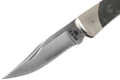 Buck The 55 Marbled Carbon Fibre 0055CFSLE Limited Edition Pocket Knife -Knifeshop BUCK0055CFSLE 03 buck