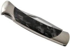 Buck The 55 Marbled Carbon Fibre 0055CFSLE Limited Edition Pocket Knife -Knifeshop BUCK0055CFSLE 04 buck