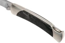 Buck The 55 Marbled Carbon Fibre 0055CFSLE Limited Edition Pocket Knife -Knifeshop BUCK0055CFSLE 07 buck
