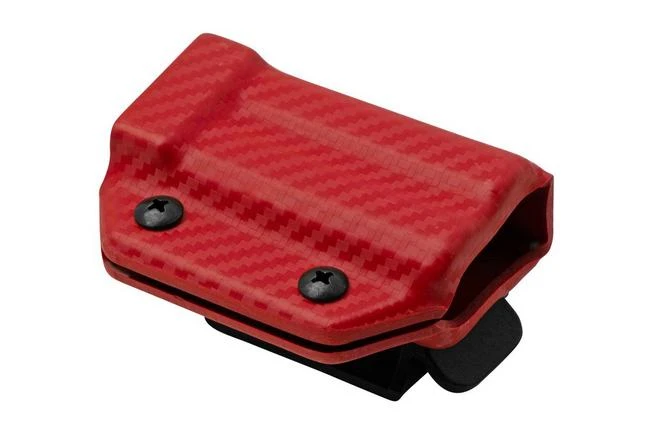 Clip And Carry Kydex Sheath Leatherman Charge Plus, Carbon Fiber Red LCHARGE-CF-RED Belt Holster 4 Clip And Carry Kydex Sheath Leatherman Charge Plus, Carbon Fiber Red LCHARGE-CF-RED Belt Holster - Image 2