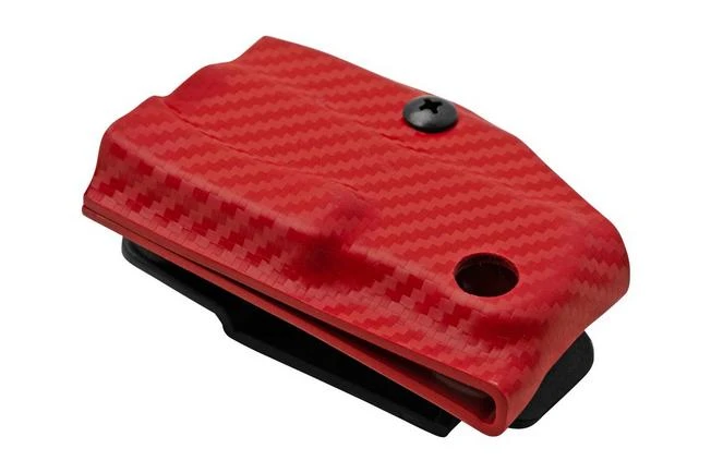 Clip And Carry Kydex Sheath Leatherman Skeletool, Carbon Fiber Red LSKEL-CF-RED Belt Holster 4 Clip And Carry Kydex Sheath Leatherman Skeletool, Carbon Fiber Red LSKEL-CF-RED Belt Holster - Image 2