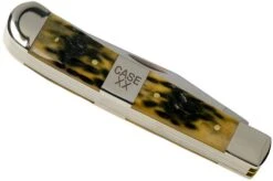 Case Trapper, Tang Stamp Series, Peach Seed Jig, Olive Green Bone 21511, 6254 SS Pocket Knife 9 Case Trapper, Tang Stamp Series, Peach Seed Jig, Olive Green Bone 21511, 6254 SS Pocket Knife -Knifeshop CE21511 04 case